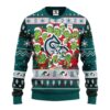 Seattle Mariners 12 Grinch Xmas Day Party Ideas Christmas Jumper Ugly Sweater - Narides