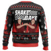 Shake And Bake Talladega Nights Ugly Christmas Sweater - Holiday Jumper Sweatshirt - Narides