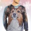 Shetland Sheepdog Kvh Christmas Crewneck Sweatshirts Merry Christmas Ugly Sweater - Narides