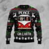 Shiba Inu Peace Christmas Christmas Limited Ugly Sweater - Narides