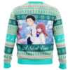 Shouko and Shouya A Silent Voice Ugly Christmas Sweater - Holiday Jumper Sweatshirt - Narides