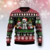 Siberian Husky Group Beauty Christmas Limited Ugly Sweater - Narides