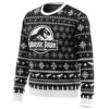 Skeleton Christmas Jurassic Park Ugly Christmas Sweater - Holiday Jumper Sweatshirt - Narides