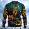 Skull Dark Scary Christmas Ugly Sweater - Narides