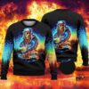 Skull Dj Christmas Awesome Ugly Sweater - Narides