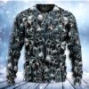 Skull Its Hot In Here Christmas Ugly Sweater - Narides