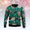 Sloth Hohoho Christmas Awesome Ugly Sweater - Narides