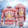 Sloth Lovers Eff You See Kay Why Oh You Christmas Awesome Ugly Sweater - Narides