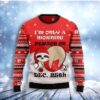 Sloth Morning Im Only Morning Person On Dec 25th Christmas Ugly Sweater - Narides