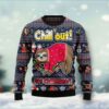 Sloth Santa Chill Out Is Christmas Christmas Awesome Ugly Sweater - Narides