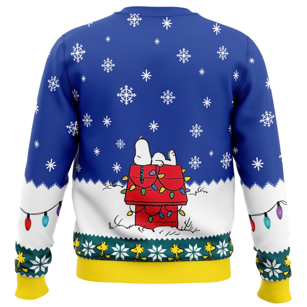 Snoopy Ugly Christmas Sweater - Holiday Jumper Sweatshirt - Narides