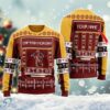 Snowy Captain Morgan Christmas Jumpers Ugly Sweater - Narides