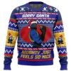 Sorry Santa Cobra Commander GI Joe Ugly Christmas Sweater - Holiday Jumper Sweatshirt - Narides