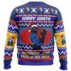 Sorry Santa Cobra Commander GI Joe Ugly Christmas Sweater - Holiday Jumper Sweatshirt - Narides