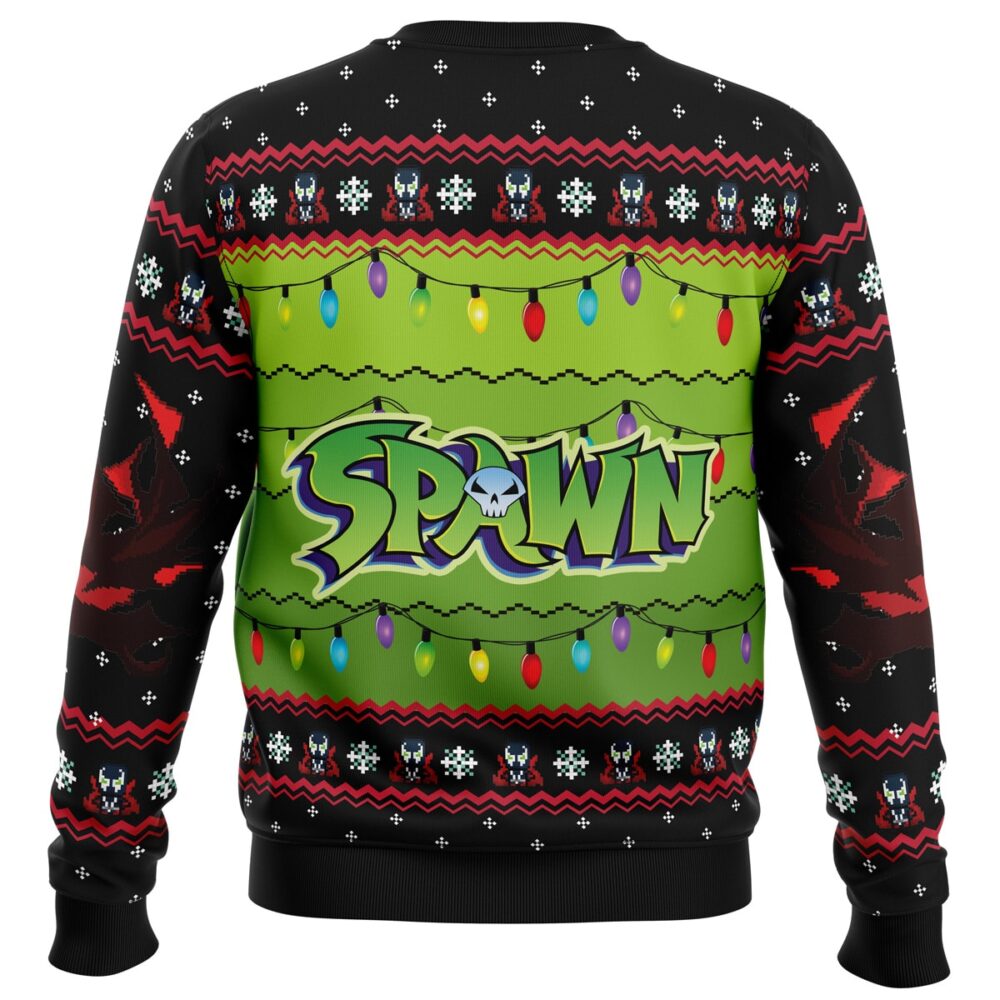 Spawn Ugly Christmas Sweater - Holiday Jumper Sweatshirt - Narides