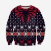 Spiderman Knitting Pattern 3d Print Party Ideas Christmas Jumper Awesome Ugly Sweater - Narides