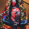 Spiderman Uniform Ugly Christmas Sweater - Holiday Jumper Sweatshirt - Narides