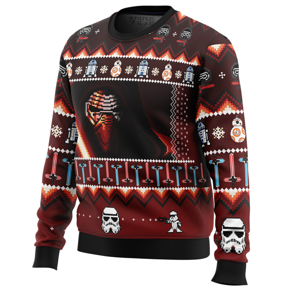 Star Wars Christmas Awakens Ugly Christmas Sweater - Holiday Jumper Sweatshirt - Narides