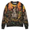 Starwars Halloween Return To Mustafar In Ghosts Of Vaders Castle Limited Ugly Sweater - Narides