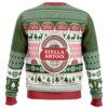 Stella Artois Ugly Christmas Sweater - Holiday Jumper Sweatshirt - Narides