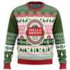 Stella Artois Ugly Christmas Sweater - Holiday Jumper Sweatshirt - Narides