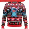 Personalized Stitch Alien Disney Ugly Christmas 3D Sweater - Ugly Christmas Sweater - Narides