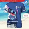 Personalized Stitch Aloha Sweatshirt- Disney Movie Shirt - Ugly Christmas Sweater - Narides