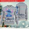 Personalized Stitch Disney Ugly Christmas Sweater - Christmas 3D Sweater - Ugly Christmas Sweater - Narides