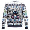 Straight Outta Gehenna Blue Exorcist Ugly Christmas Sweater - Holiday Jumper Sweatshirt - Narides