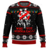 Stranger Things Who You Gonna Call Ugly Christmas Sweater - Holiday Jumper Sweatshirt - Narides