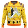 Studio Ghibli Yellow Ugly Christmas Sweater - Holiday Jumper Sweatshirt - Narides