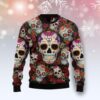 Sugar Skull Hz112615 Awesome Ugly Sweater - Narides