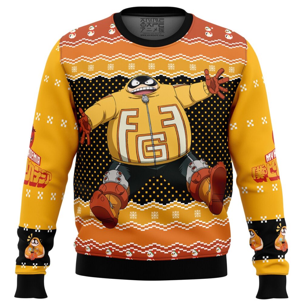 Taishiro Toyomitsu My Hero Academia Ugly Christmas Sweater - Holiday Jumper Sweatshirt - Narides