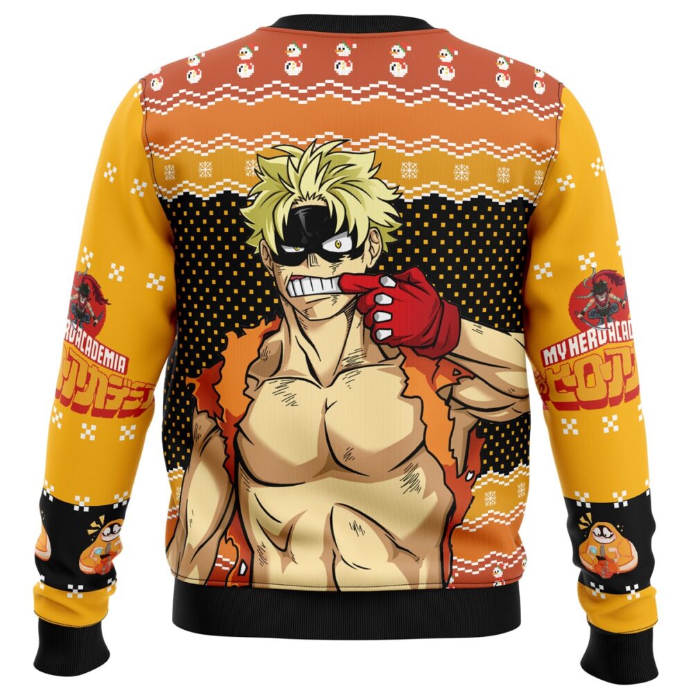 Taishiro Toyomitsu My Hero Academia Ugly Christmas Sweater - Holiday Jumper Sweatshirt - Narides