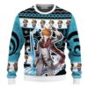 Tartaglia Childe Genshin Impact Party Ideas Christmas Jumper Awesome Ugly Sweater - Narides