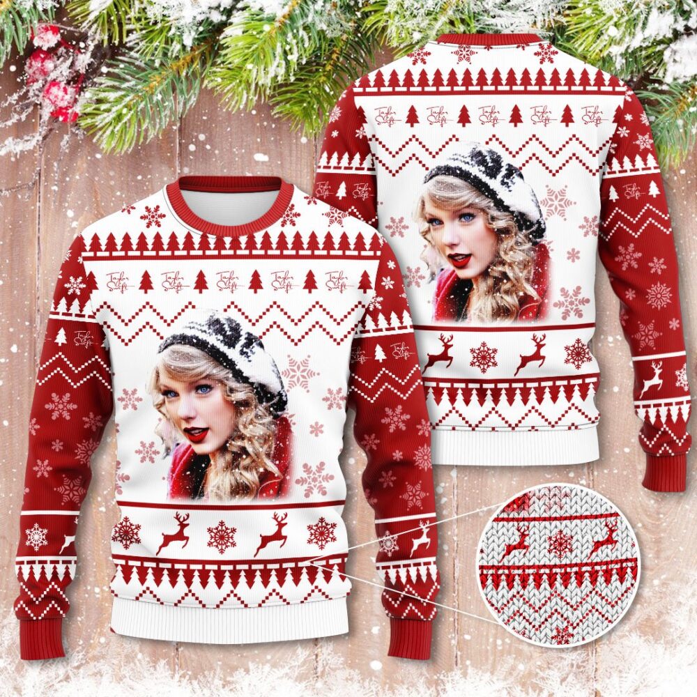 Merry Swiftmas Custom Taylor Christmas 3d Jumper Christmas Jumper Ugly Sweater – Narides