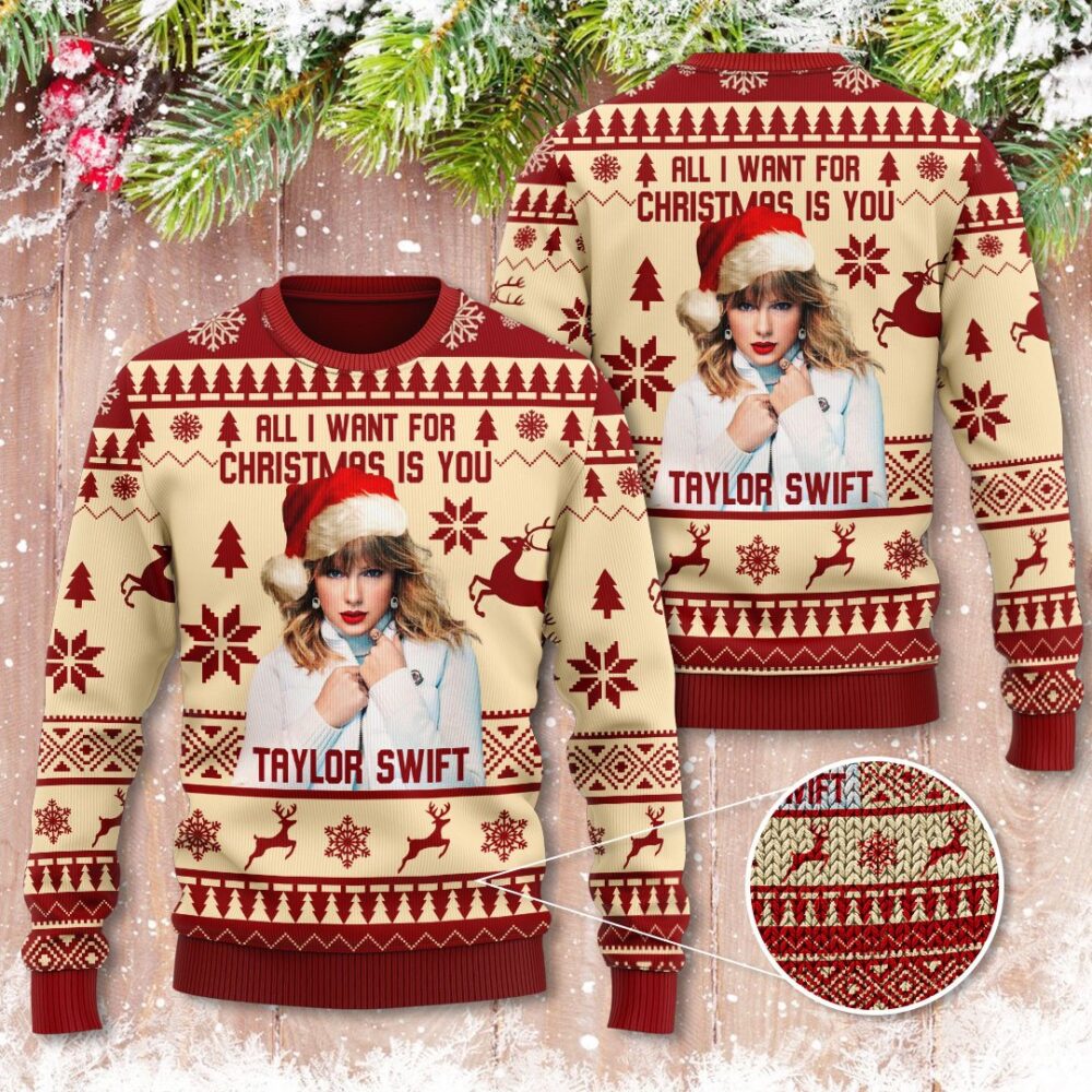 Taylor Swiftmas Custom Taylor Christmas Jumper Christmas Jumper Ugly Sweater – Narides