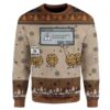 The End Is Near Delete Holiday Cookies Christmas Jumper Awesome Ugly Sweater - Narides