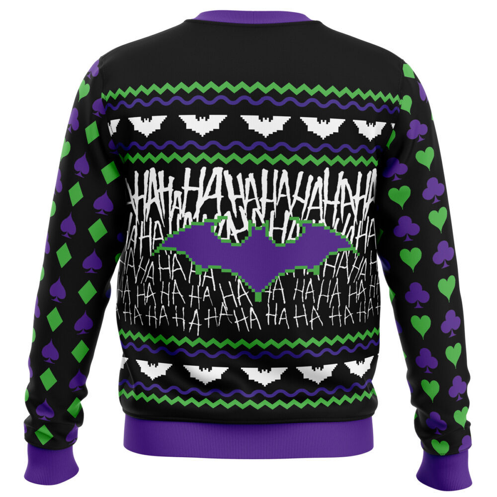 The Joker Ugly Christmas Sweater - Holiday Jumper Sweatshirt - Narides