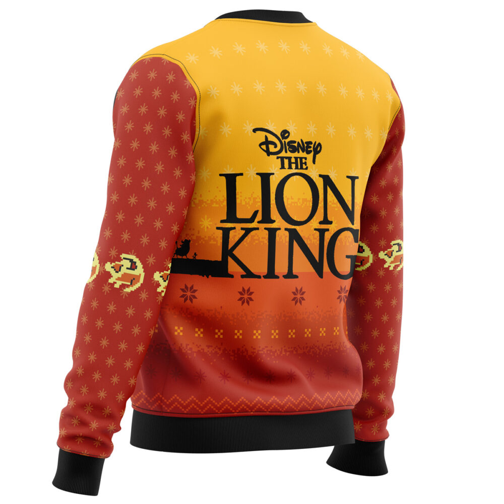 The Lion King Ugly Christmas Sweater - Holiday Jumper Sweatshirt - Narides