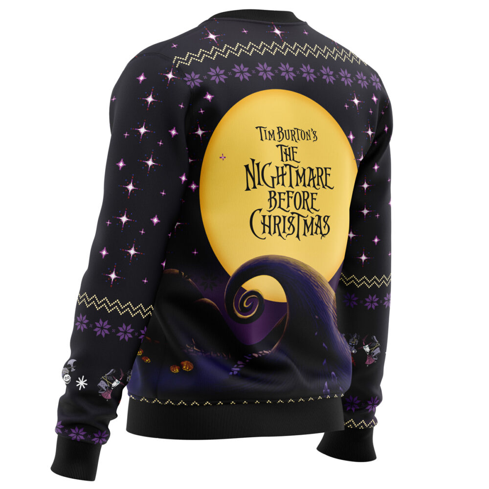 The Nightmare Before Christmas Ugly Christmas Sweater - Holiday Jumper Sweatshirt - Narides