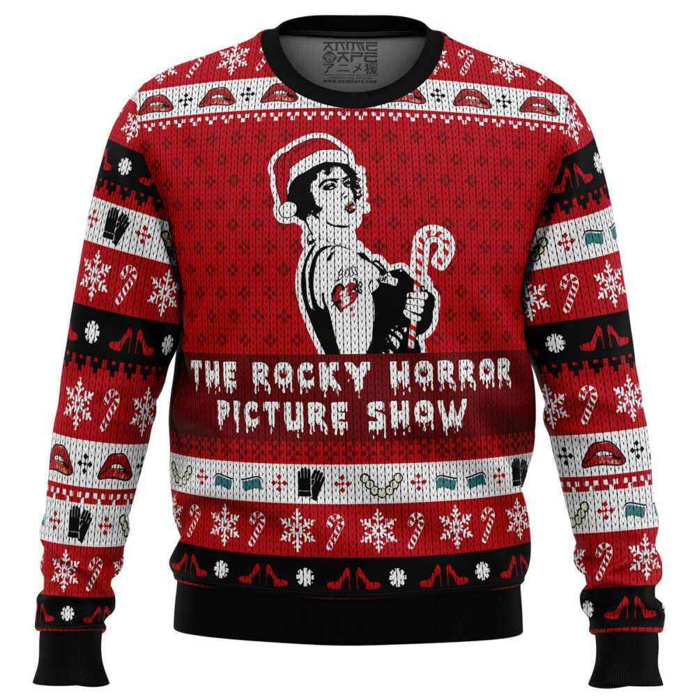 The Rocky Horror Picture Show Ugly Christmas Sweater - Holiday Jumper Sweatshirt - Narides