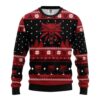 The Witcher Red Christmas Jumper 130 Ugly Sweater - Narides