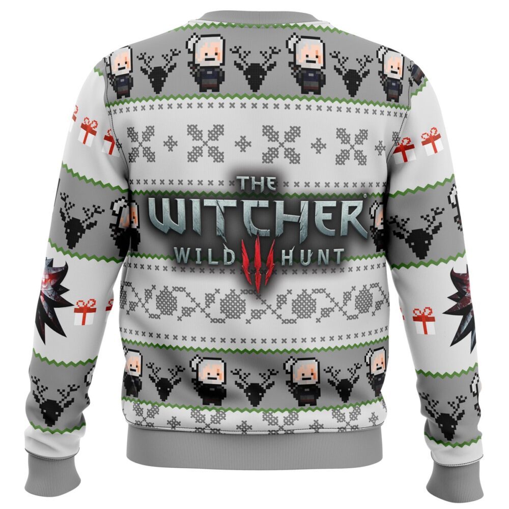 The Witcher Ugly Christmas Sweater - Holiday Jumper Sweatshirt - Narides