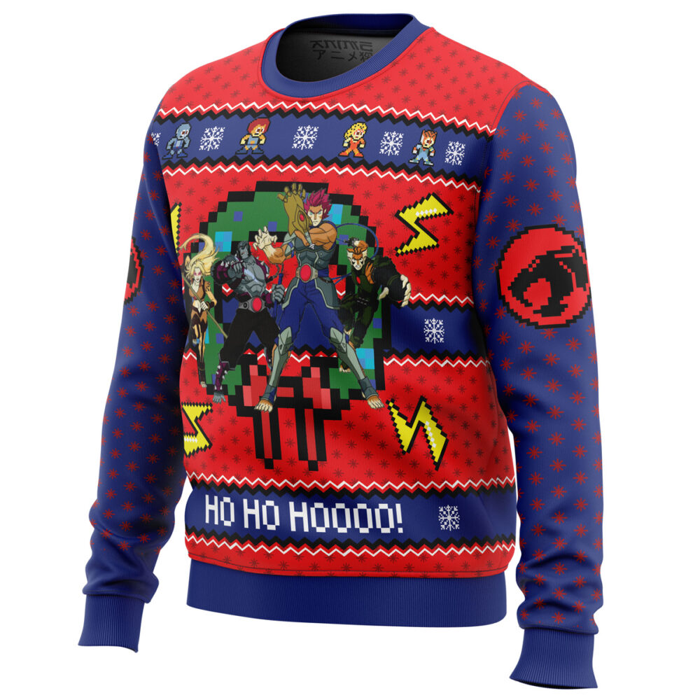 ThunderCats Ugly Christmas Sweater - Holiday Jumper Sweatshirt - Narides