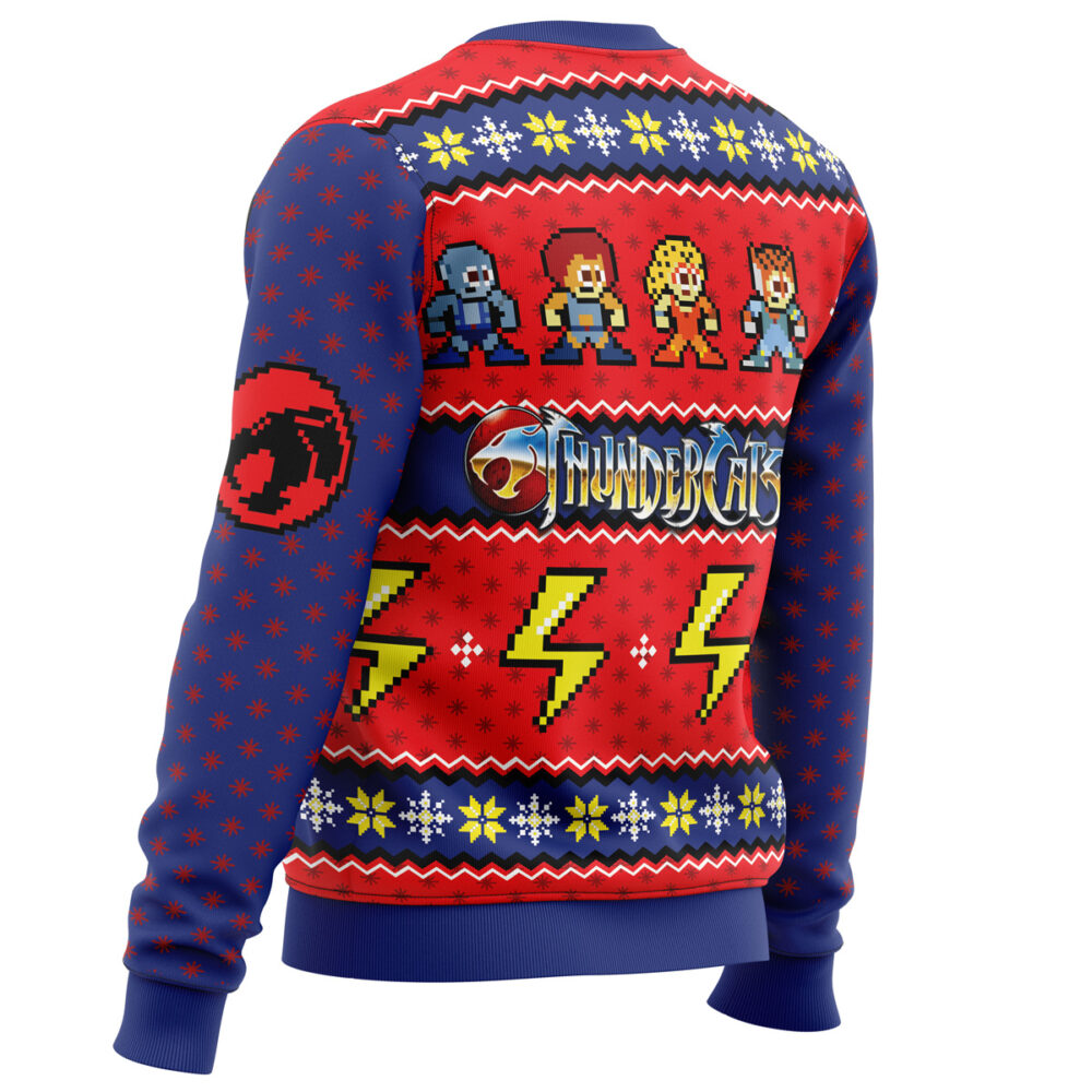 ThunderCats Ugly Christmas Sweater - Holiday Jumper Sweatshirt - Narides