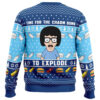 Time for the Charm Bomb to Explore Bob's Burgers Ugly Christmas Sweater - Holiday Jumper Sweatshirt - Narides