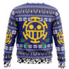 Trafalgar Law Christmas One Piece Ugly Christmas Sweater - Holiday Jumper Sweatshirt - Narides