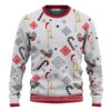 Trombone Christmas Pattern Christmas Knitted Print Sweatshirt Best For Christmas Noel Awesome Ugly Sweater - Narides