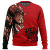 Unbreakable Red Riot My Hero Academia Ugly Christmas Sweater - Holiday Jumper Sweatshirt - Narides